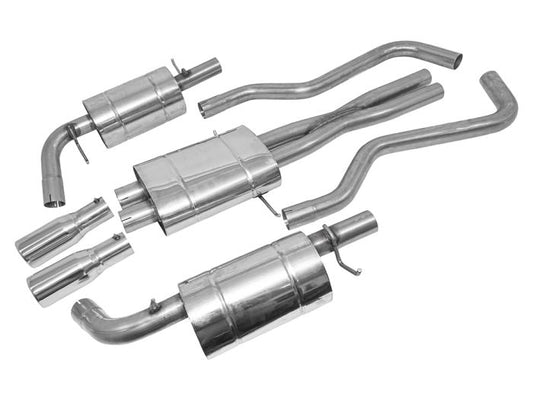 DA3579 - STAINLESS STEEL EXHAUST SYSTEM - RANGE ROVER L405 - 5.0 SUPERCHARGED - 2012-2022 - BY DOUBLE S