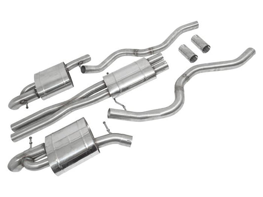 DA3580 - STAINLESS STEEL EXHAUST SYSTEM - RANGE ROVER 5.0 V8 - BY DOUBLE S