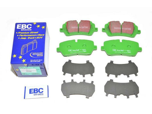 DA4840 - REAR BRAKE PADS BY EBC - GREEN STUFF - COMES AS AN AXLE SET - FITS CERTAIN RANGE ROVER L405 AND RANGE ROVER SPORT L494