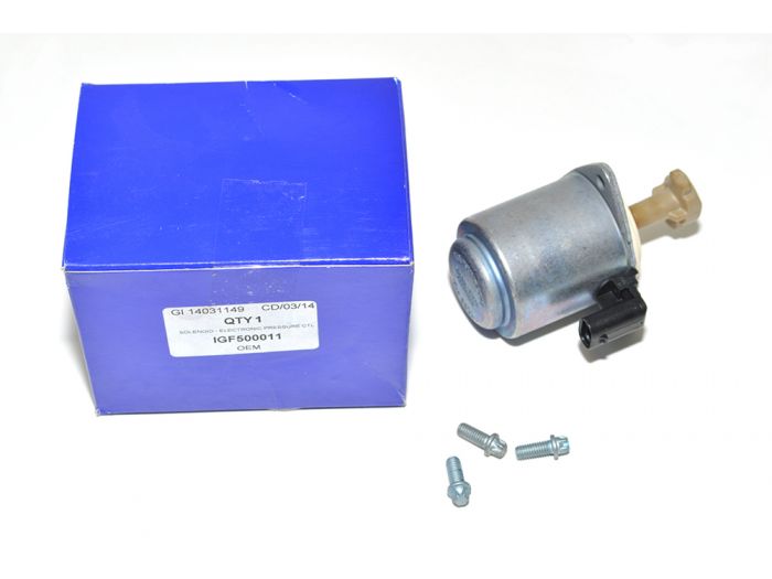 IGF500011 - TRANSFER BOX PRESSURE CONTROL SOLENOID - FITS RANGE ROVER L322, L405, RANGE ROVER SPORT AND DISCOVERY 3 & 4