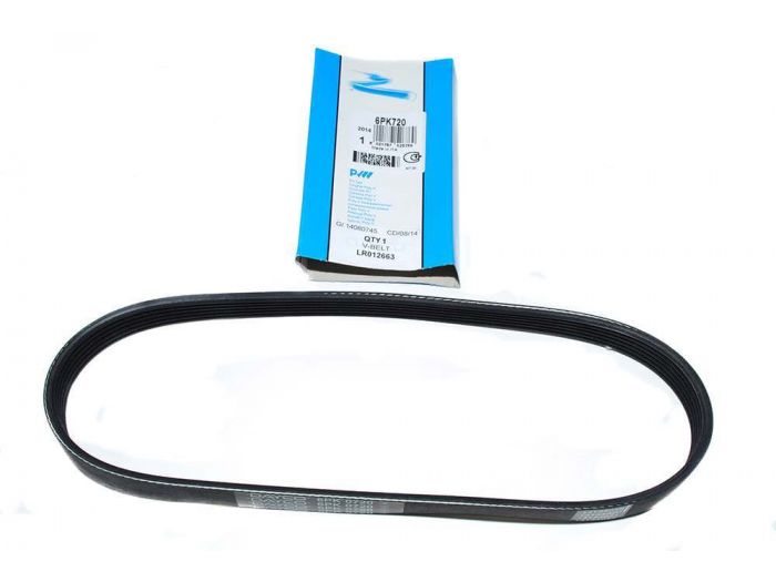 LR012663 - SECONDARY DRIVE BELT ON 5.0 PETROL ENGINE NA - RANGE ROVER L322, L405, RANGE ROVER SPORT AND DISCOVERY 4