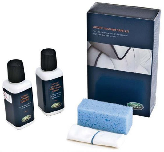 LR023889 - GENUINE LAND ROVER LUXURY LEATHER CARE SET INCLUDING SPONGE AND CLOTH