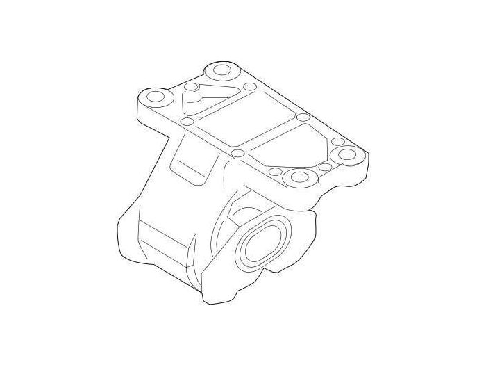 LR098750 - TRANSFER BOX MOUNTING BRACKET FOR RANGE ROVER L405, RANGE ROVER SPORT L494, DISCOVERY 5 AND DEFENDER 2020