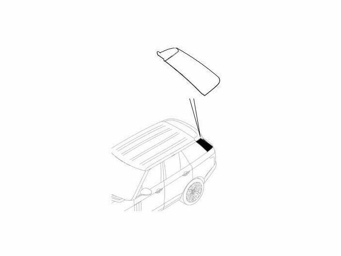 LR102625 - D PILLAR FINISHER FOR RANGE ROVER L405 - LEFT HAND - GENUINE LAND ROVER