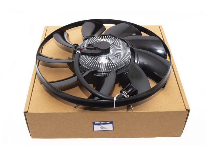 LR112860 - VISCOUS FAN AND MOTOR FOR 5.0 SUPERCHARGED AND 3.0 PETROL - DISCOVERY 4 & 5, RANGE ROVER SPORT 2009 ON AND RANGE ROVER 2009 ON