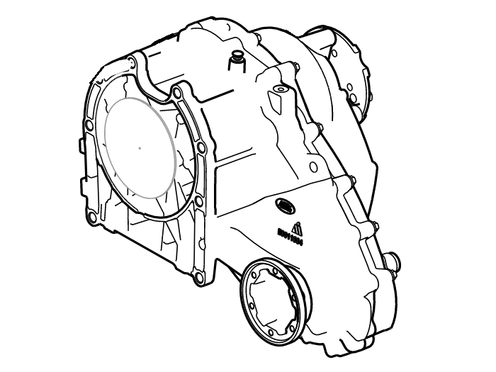 LR117533 - TRANSFER BOX - GENUINE LAND ROVER