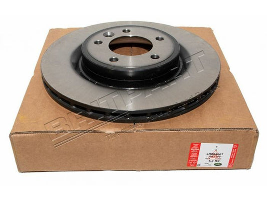 LR161897 - REAR BRAKE DISC FOR RANGE ROVER L405, RANGE ROVER SPORT L494 AND DISCOVERY 5 (FOR SIZE 18 BRAKE CALIPERS ONLY) - PLEASE NOTE THE OEM BRANDED BRAKE DISCS ARE PRICED AS PAIRS)