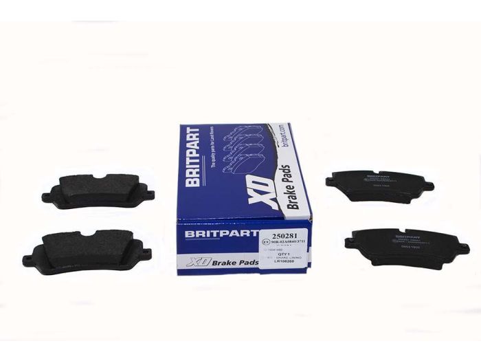 LR164821 - REAR BRAKE PADS FOR RANGE ROVER L405, RANGE ROVER SPORT L494 AND DISCOVERY 5 (PLEASE NOTE: DOESN'T FIT ALL VEHICLES - CONTACT IF UNSURE)