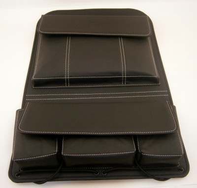 VPLVS0182 - GENUINE LAND ROVER LEATHER PREMIUM SEATBACK STORAGE - FOR ALL LAND ROVER AND RANGE ROVER VEHICLES